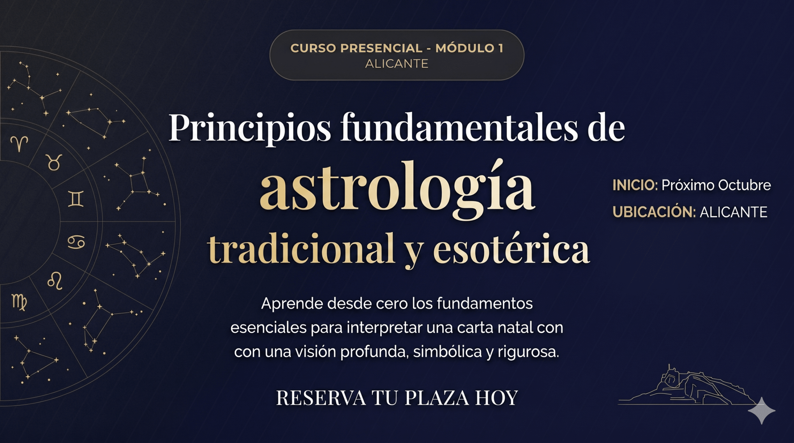 el mejor curso de astrología en alicante