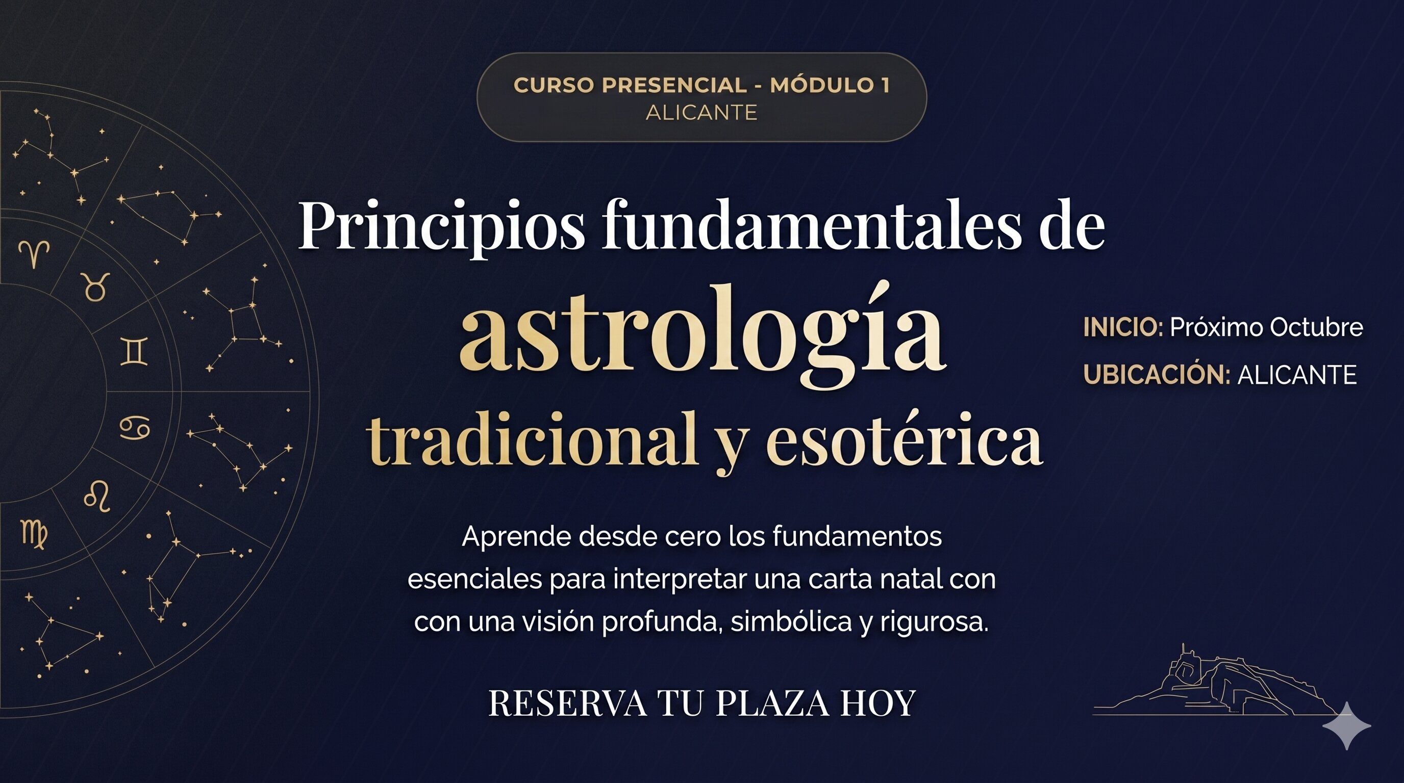 Curso de astrología en Alicante