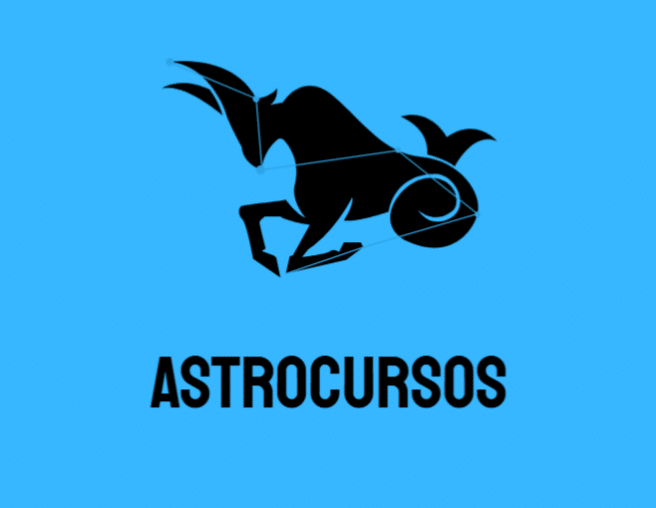 AstroCursos — logotipo