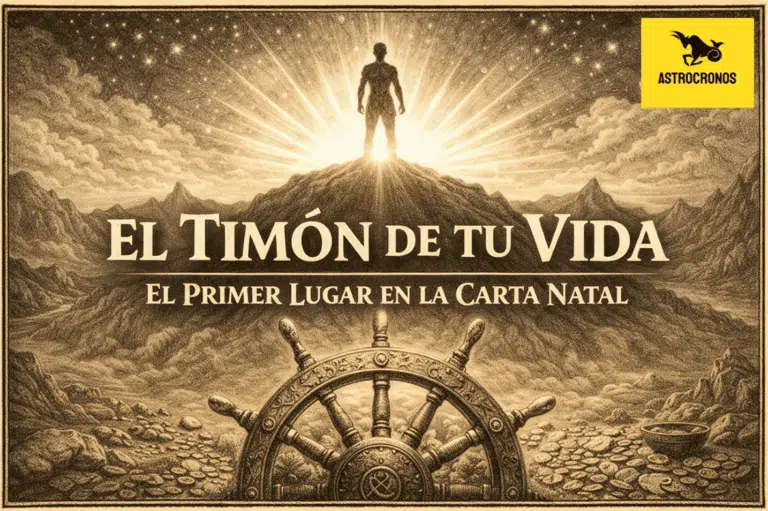 El Primer Lugar en la carta natal: Ascendente, cuerpo y Timón de tu vida