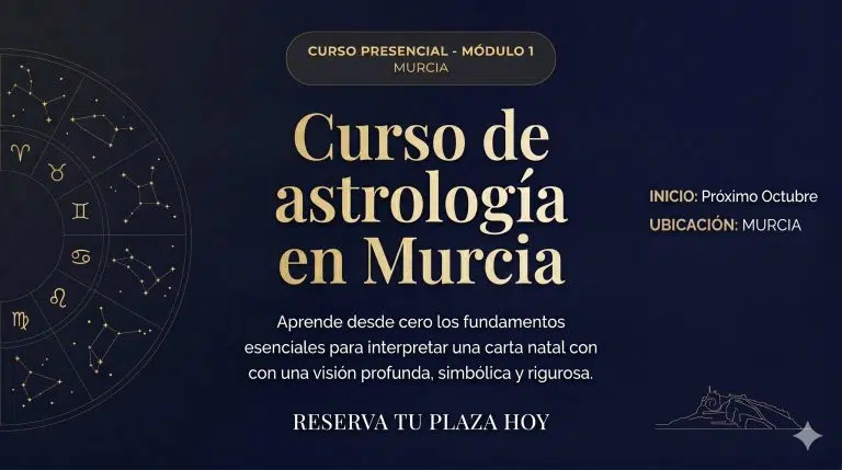 Curso de astrología en Murcia (2026)