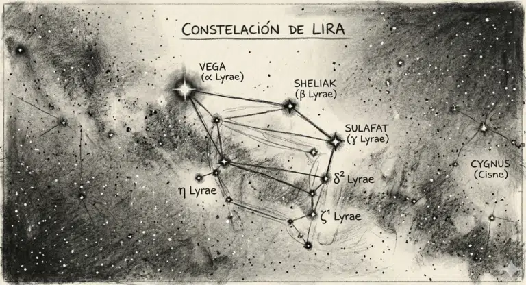 Vega (α Lyrae): La Estrella de la Arpa y sus Influencias según la Astrología Tradicional