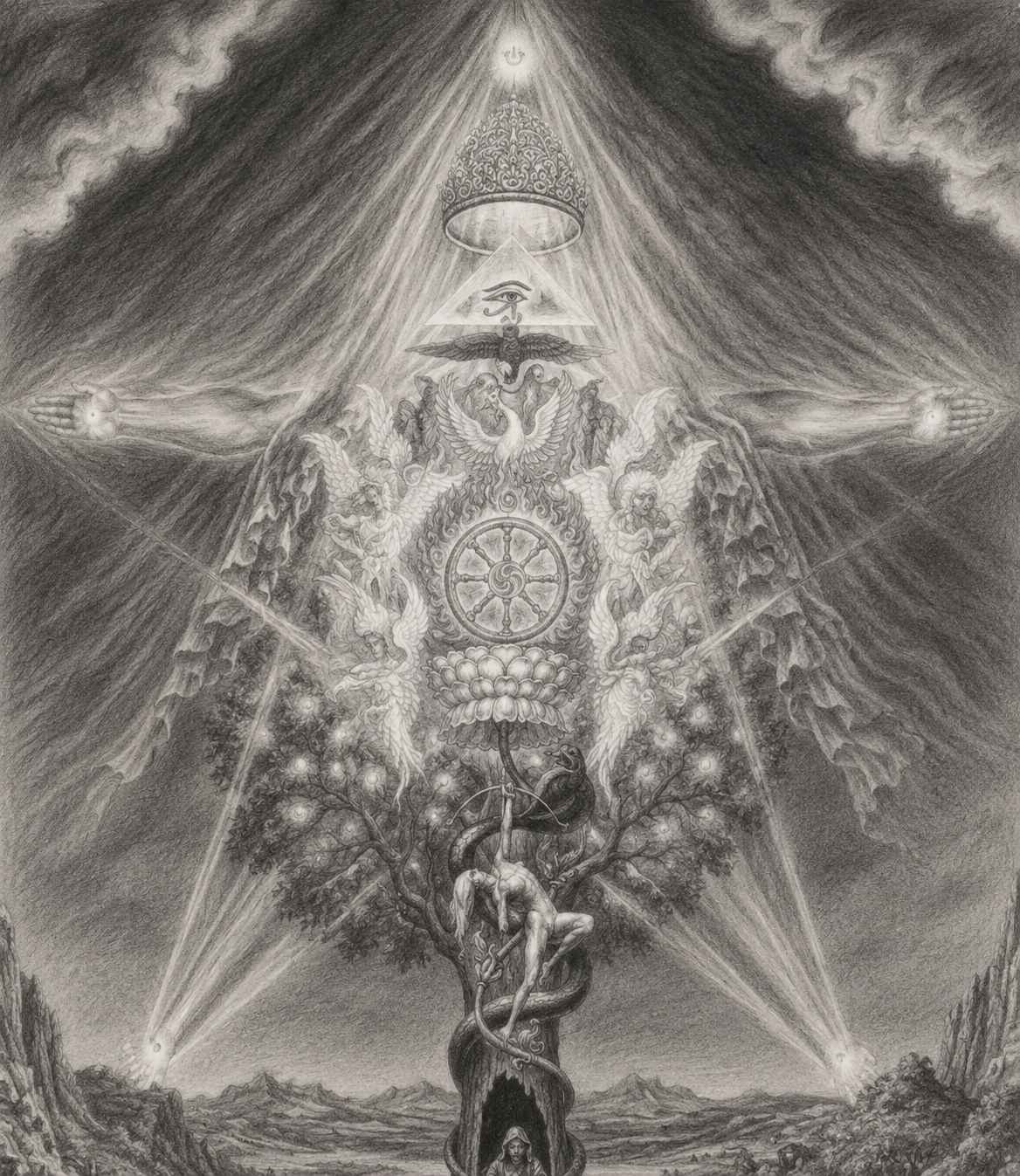 El Ascenso del Alma a Través de las 8 Esferas: Cosmología Hermética y Astrología Medieval