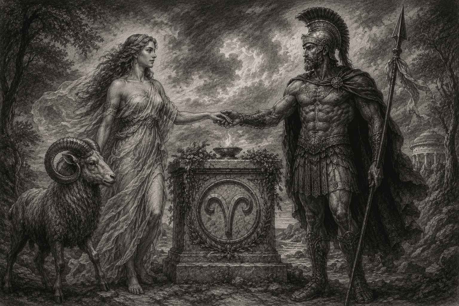 Venus en Aries en la Carta Natal: El Amor que Conquista sin Pedir Permiso